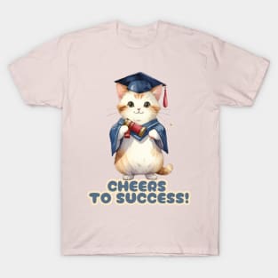 School's out, Cheers to Success! Class of 2024, graduation gift, teacher gift, student gift. T-Shirt